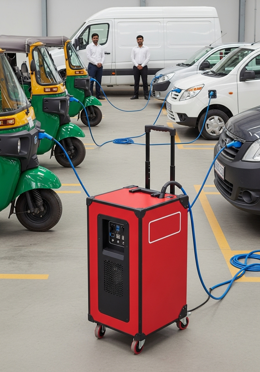 Stunning Portable Ev Charging Solutions For Electric Motorhomes image